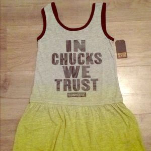 Kids brand new Converse dress